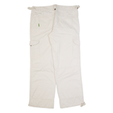 BERGHAUS Cargo Womens Trousers Beige Regular Straight W36 L32