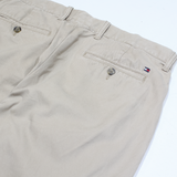 TOMMY HILFIGER Chino Mens Trousers Beige Regular Straight W34 L30
