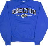 CHAMPION Shelton Mens Blue Hoodie USA S