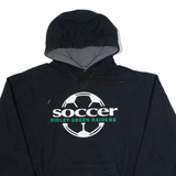 CHAMPION Ridley Green Raiders Soccer Mens Black Hoodie USA L