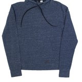 ADIDAS Womens Blue Hoodie XS