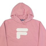 FILA Oversized Womens Pink Hoodie XS