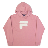 FILA Oversized Womens Pink Hoodie XS