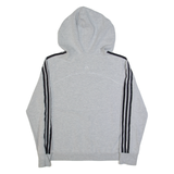 ADIDAS Womens Grey Hoodie UK 16