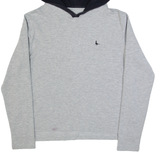 JACK WILLS Lightweight Womens Grey Hoodie UK 10