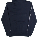 CHAMPION Mens Blue Hoodie S