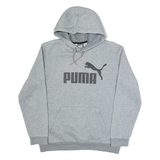 PUMA Mens Grey Hoodie S