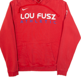 NIKE Lou Fusz Athletic Mens Red Hoodie USA S