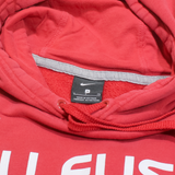 NIKE Lou Fusz Athletic Mens Red Hoodie USA S