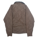 COLUMBIA Womens Jacket Brown Floral M