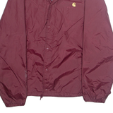 CARHARTT Mens Jacket Maroon Nylon L