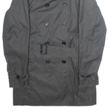 SANDRO Womens Overcoat Jacket Green M