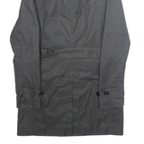 SANDRO Womens Overcoat Jacket Green M