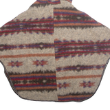 Womens Jacket Beige Hooded Crazy Pattern M