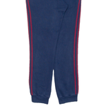 ADIDAS Mens Joggers Blue Tapered S W27 L32