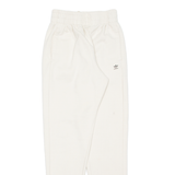 ADIDAS High Waisted Womens Joggers Beige Tapered UK 8 W24 L30