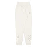 ADIDAS High Waisted Womens Joggers Beige Tapered UK 8 W24 L30