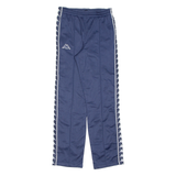 KAPPA Mesh Lined Womens Track Pants Blue Straight XS W27 L31
