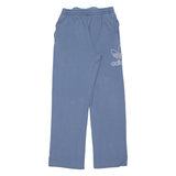 ADIDAS Womens Sweatpants Blue Wide-Leg M W26 L33
