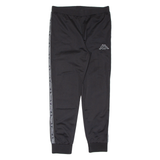 KAPPA Womens Track Pants Black Tapered M W32 L30
