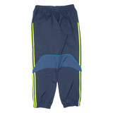 ADIDAS Mens Track Pants Blue Tapered M W30 L32