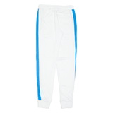 PUMA Womens Track Pants White Tapered S W26 L30