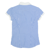 TOMMY HILFIGER Womens Shirt Blue Gingham S
