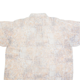 CASUAL LAND Mens Shirt Grey Crazy Pattern L