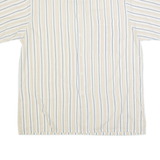TORERO Mens Shirt Yellow Striped M
