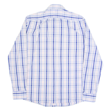 TOMMY HILFIGER Slim Fit Mens Shirt Blue Check Long Sleeve L