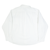 STOCKERPOINT Mens Plain Shirt White Long Sleeve 2XL