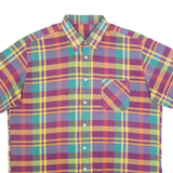 Mens Shirt Red Check XL