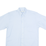 BEN SHERMAN Mens Plain Shirt Blue M