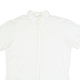 RENAH CAVALLI Mens Plain Shirt White M