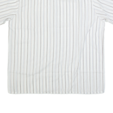 BRUNO BERONI Mens Shirt Cream Striped XL