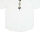 AMANN Mens Plain Shirt White L