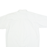 AMANN Mens Plain Shirt White L