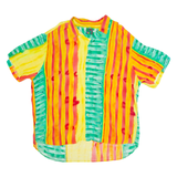 JAMS WORLD Mens Shirt Green Crazy Pattern 2XL