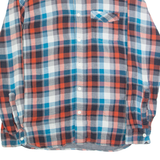 GAP Mens Shirt Red Check Long Sleeve M