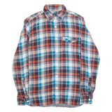 GAP Mens Shirt Red Check Long Sleeve M