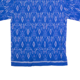 LOGONY Mens Shirt Blue Diamond M