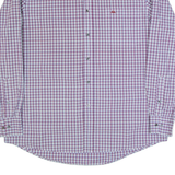 KAPPA ROBE DI Mens Shirt Blue Check Long Sleeve L