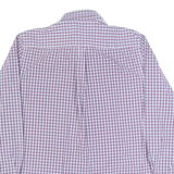 KAPPA ROBE DI Mens Shirt Blue Check Long Sleeve L