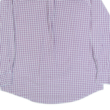 KAPPA ROBE DI Mens Shirt Blue Check Long Sleeve L