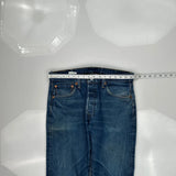 Levis 501 Jeans - 32W 30L Blue Cotton