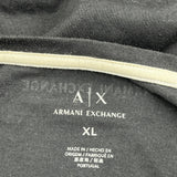 Armani Exchange T-Shirt - XL Black Cotton