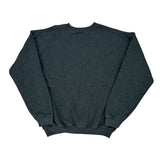 Gildan College Sweatshirt - Medium Grey Cotton Blend