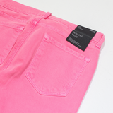 J BRAND Ruby Crop Cigarette Womens Jeans Pink Slim Tapered W29 L26