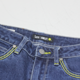 LEE SMILEY Womens Jeans Blue Slim Tapered W24 L27