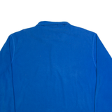 REGATTA Mens Fleece Blue 1/4 Zip 2XL
